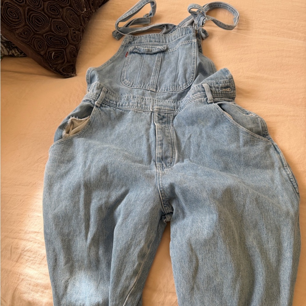 d’Mode Classix Light Blue Denim Overalls